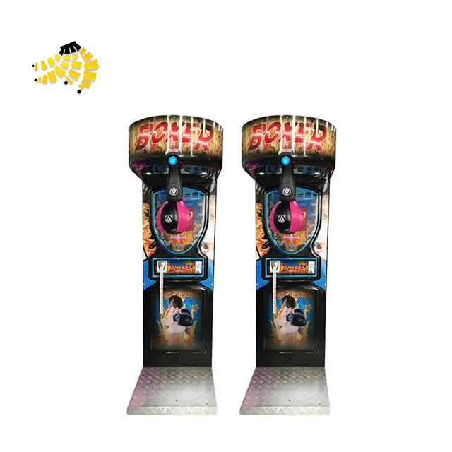 Banana land Coin Operated Punching Machines Punch Boxing Hard Hitter Boxing Ultimate Big Punch Arcade Boxing Game Machine