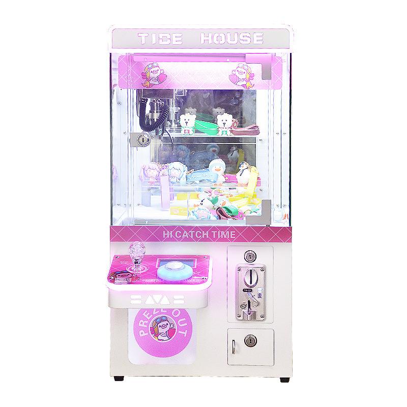 vending machine metal mini plush toy claw machine kit toy custom wholesale mini plush dolls claw machine