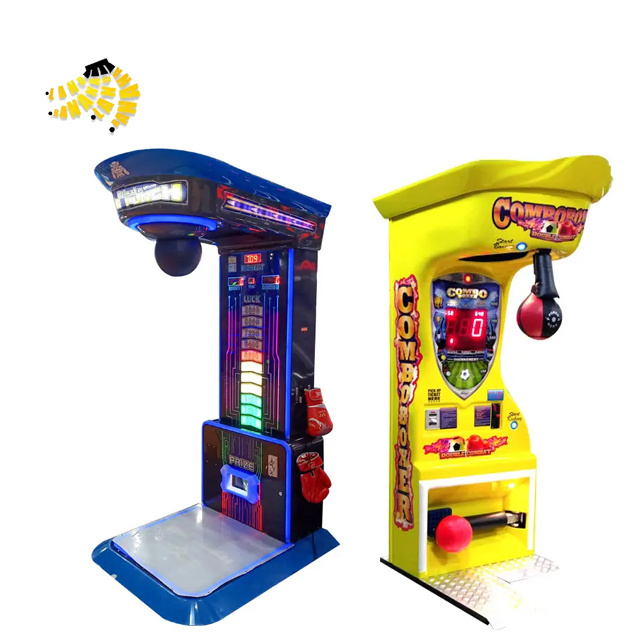 Banana land Coin Operated Punching Machines Punch Boxing Hard Hitter Boxing Ultimate Big Punch Arcade Boxing Game Machine