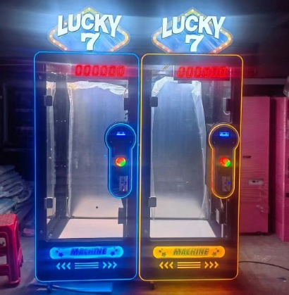 Coin Operated Game Machine Shopping Mall Lucky 7 Cut Prize Game Machine Key Cutting Vending Machine For Sale Philippines