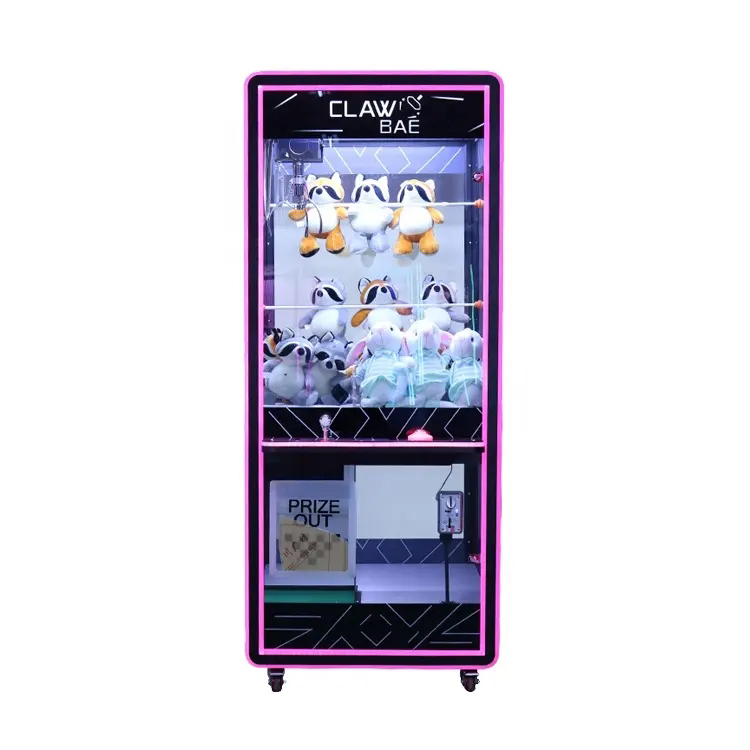 Wholesale Coin Operated Factory Price Gift Prize Crane Machine Plush Toy Grabbing Vending Claw Crane Machine