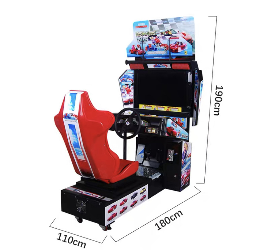 Mario Kart Arcade Car Racing Video Draving Simulator Game Machine For Sale mario Gp 2 Coin Operated Arcade Games For Sale