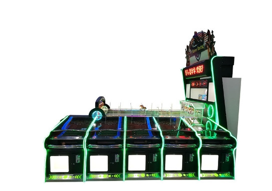 Factory Direct Sales Horse Racing Game Carnival Coin Operated Booth Bowling Game Machine