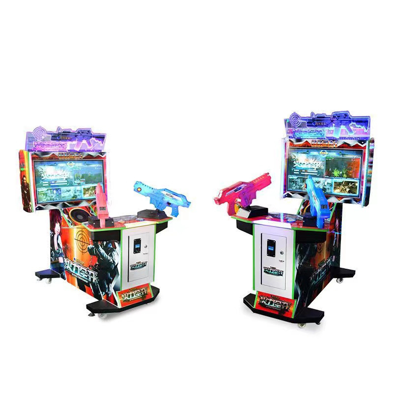 Coin Operated Shooting Simulator Aliens Extermination/ House Of The Dead /ultra Firepower Arcade Shooting Game Machine For Sale