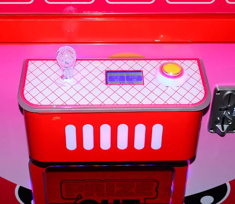 Earn Money Big Plush Toy Doll Vending Cut Rope String Arcade Scissor Claw Barber Cut The Prize Coin Operated Games Machine