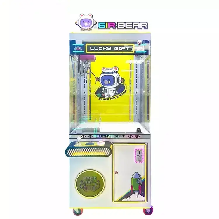 Coin Operated Arcade Machine Plush Toy Catcher Prize Vending Machine Toy Claw Crane Machine