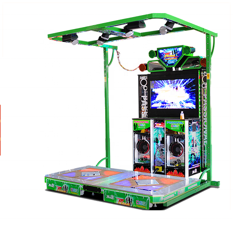 47 Inch LCD Game Room Indoor Dance Revolution Arcade Music And Dancing Coin Operated Game Machine For Sale