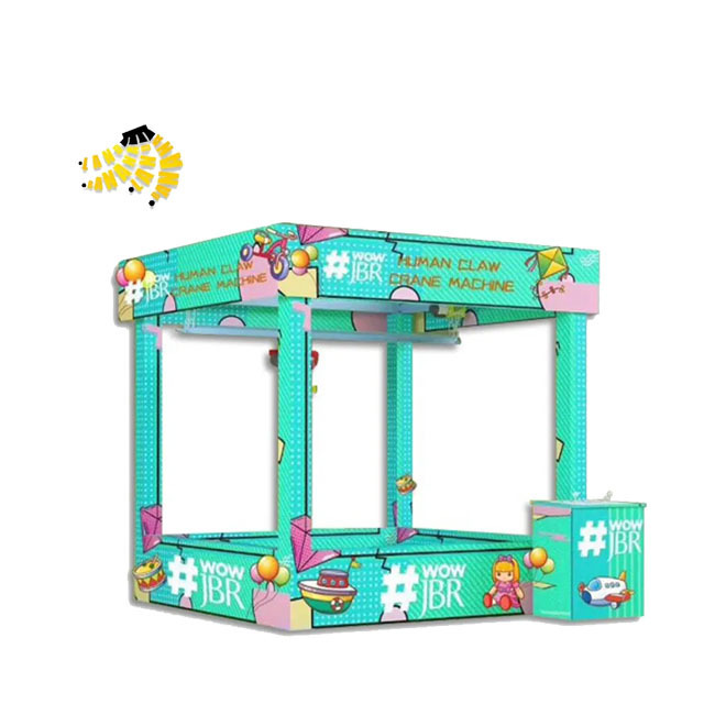 Banana land Kids Adults Claw Machine Arcade Games Grab Big Toy Prize Human Claw Crane Game Machine