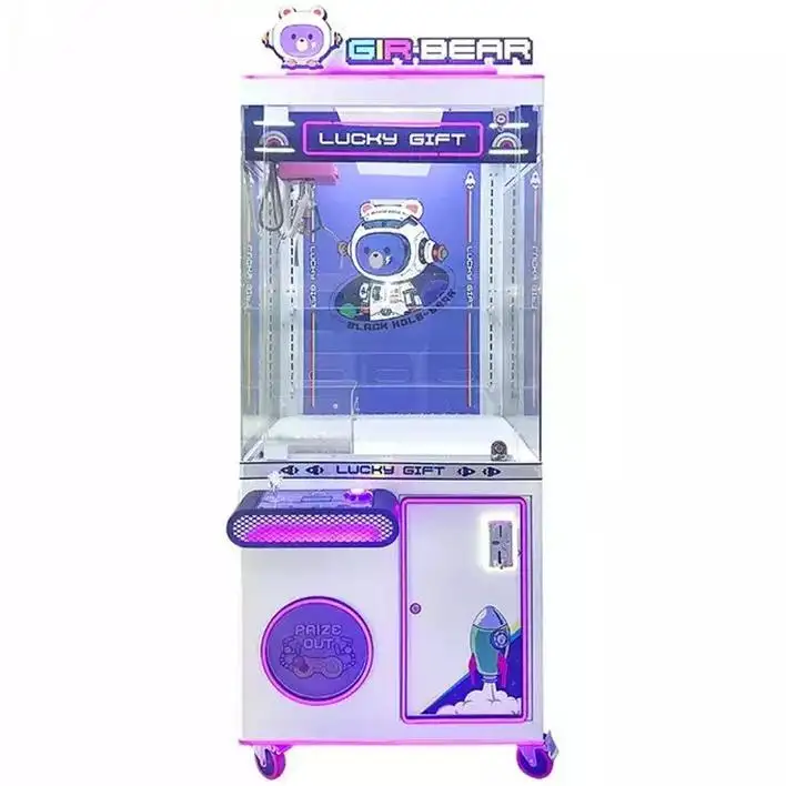 Coin Operated Arcade Machine Plush Toy Catcher Prize Vending Machine Toy Claw Crane Machine