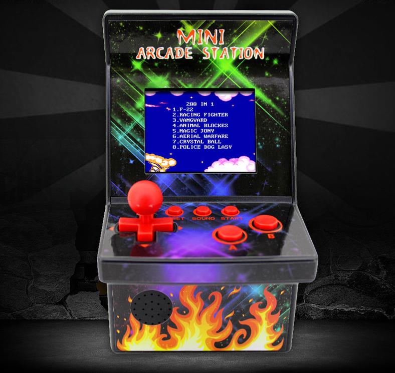 Marwey New Design Mini Tabletop Video Game Machine Multi Game Classic Retro Arcade Cabinet Fighting Bartop Machine