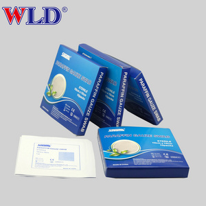 surgical sterile paraffin gauze dressing in roll with chlorhexidi medical sterile paraffin gauze swab