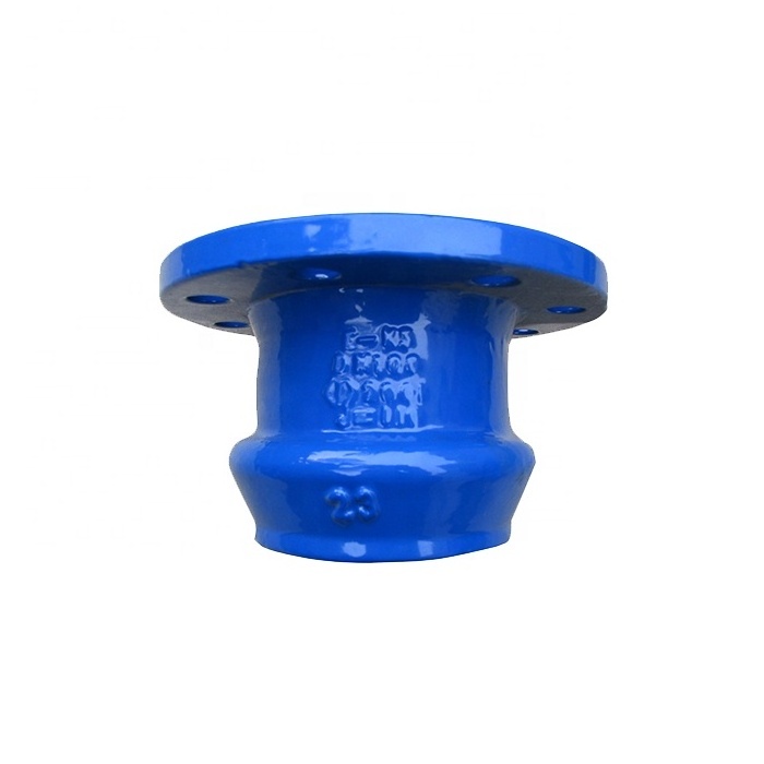 epoxy coating ductile cast iron pipe fitting for upvc pipe