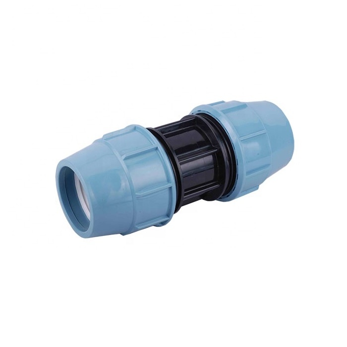 all kinds of pp pe compression pipe fittings for irrigation pipe water supply