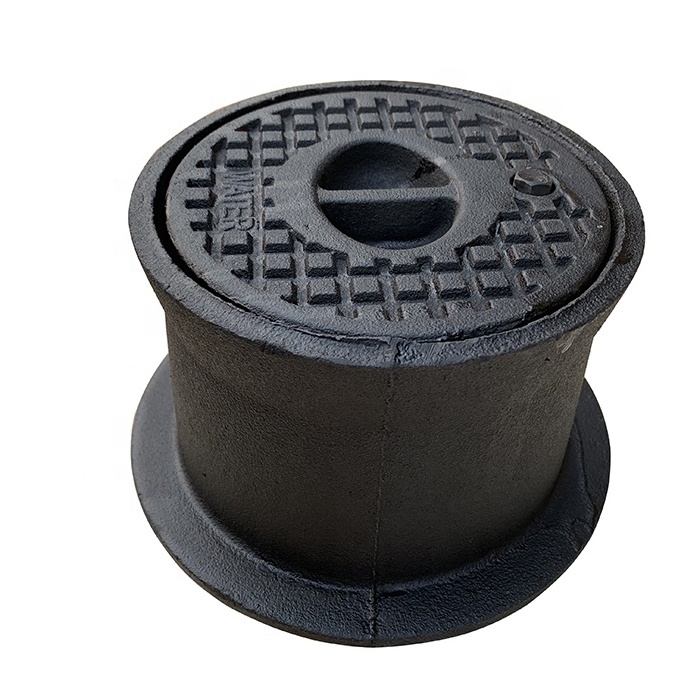 DIN4056 ductile cast iron gate valve surface box