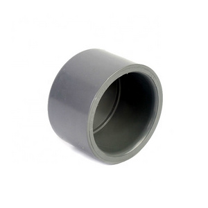 Plastic PVC pipe fitting end cap for pvc pipe