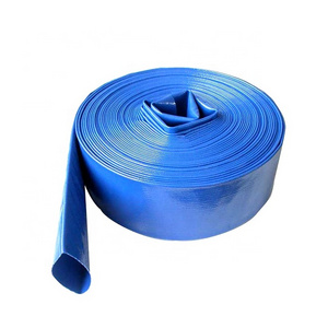 10 inch large diameter PVC plastic lay flat agricultural irrigation water hose pipe