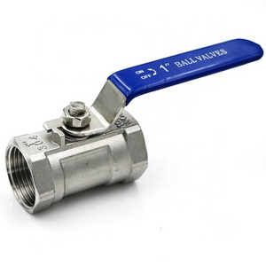 4 inch stainless steel SS 1pc ball valve 1000 wog psi