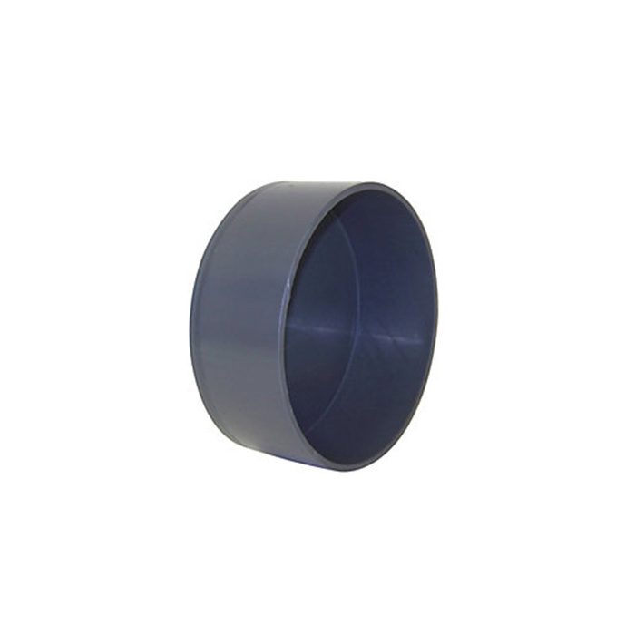 Plastic PVC pipe fitting end cap for pvc pipe