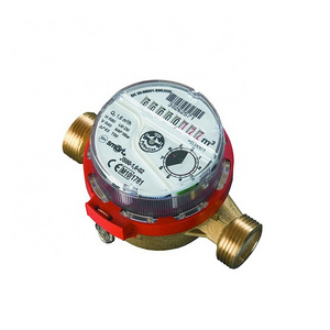 4-20ma output brass single jet water flow meter