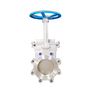 Stainless steel SS316L CF3M lug type knife gate valve manufacturer