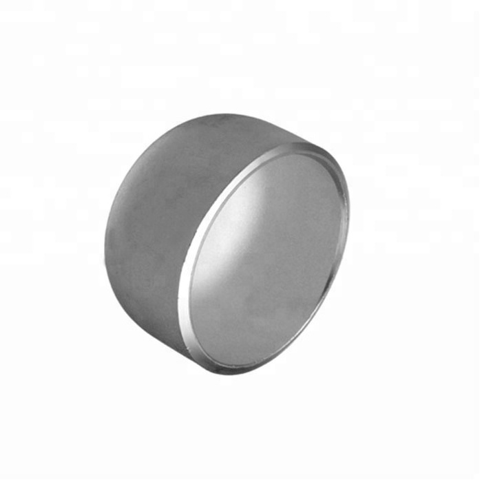 large stainless steel pipe threaded end cap