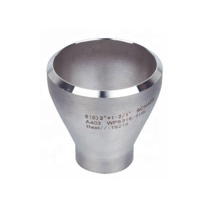 24 inch buttweld concentric reducer SS304 stainless steel pipe fittings wholesale