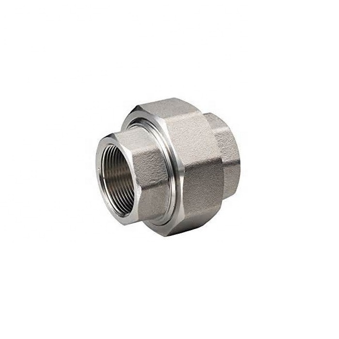 3/4 inch ss304 ss316l stainless steel pipe fittings union