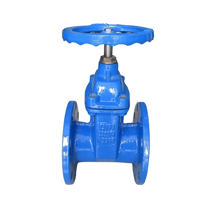 DIN3352 Ductile Cast Iron ggg50 DN1000 PN40 Big Size Non-Rising Stem Resilient Seated Flanged Gate Valve Manufacturer