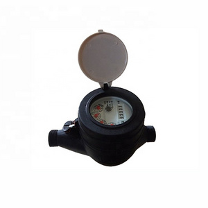 ISO4064 Class B plastic Nylon Body Multi-Jet Wet Dial Type Water Meter