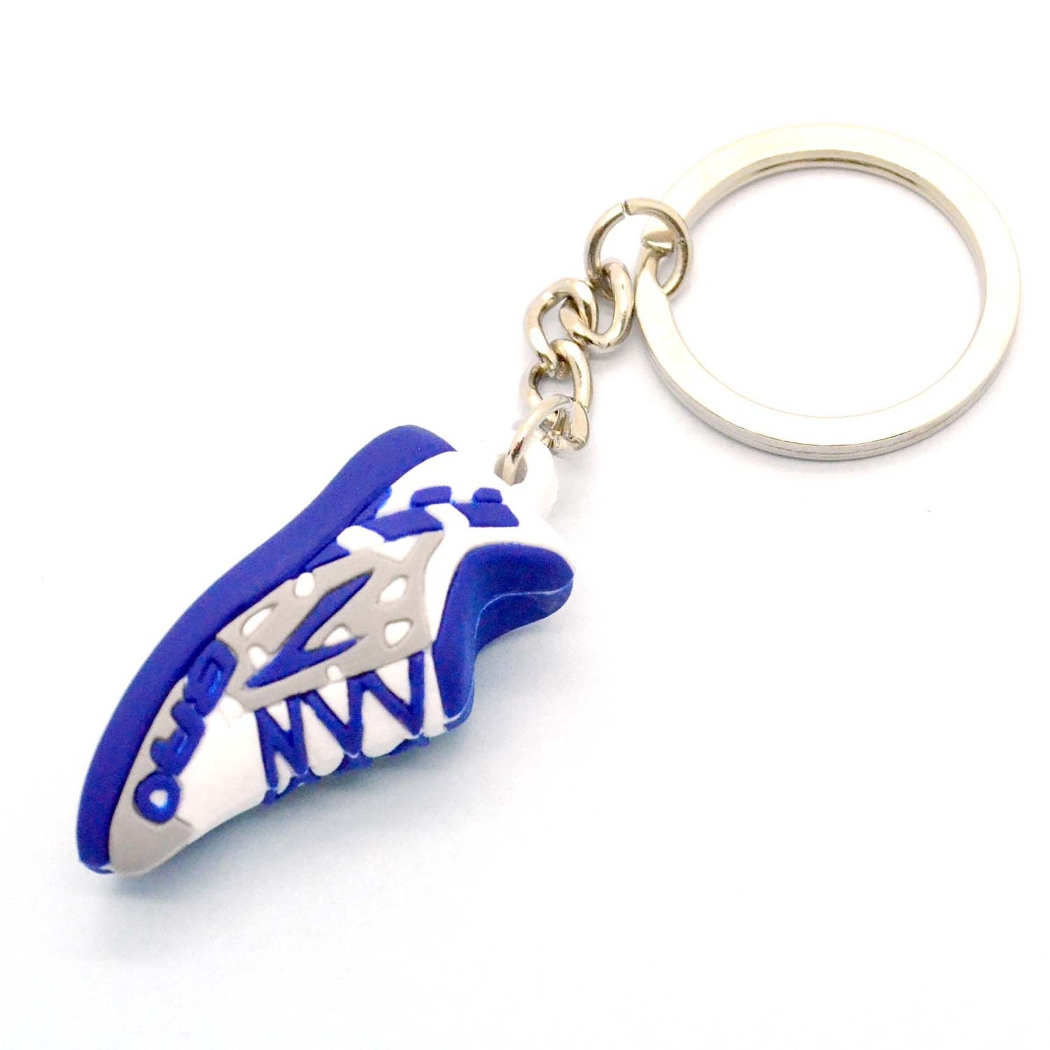 Wholesale Promotional Gifts Bulk Key Ring Rubber 2D 3D Mini Basketball Shoe Key Chain Custom PVC Sneaker Keychain