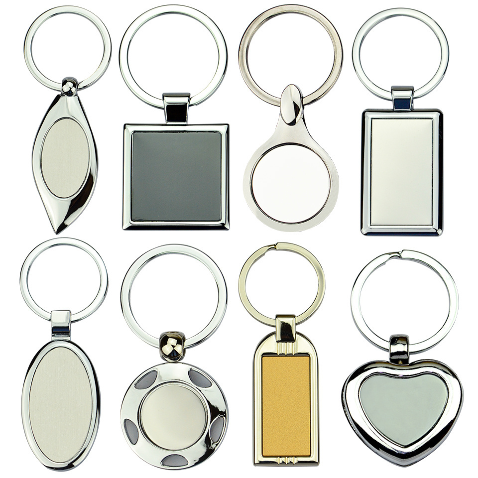 Artigifts Car Keyrings Factory Supplier Metal Key Chain Holder Maker Custom Engraved Key Ring Blank Stainless Steel Keychain