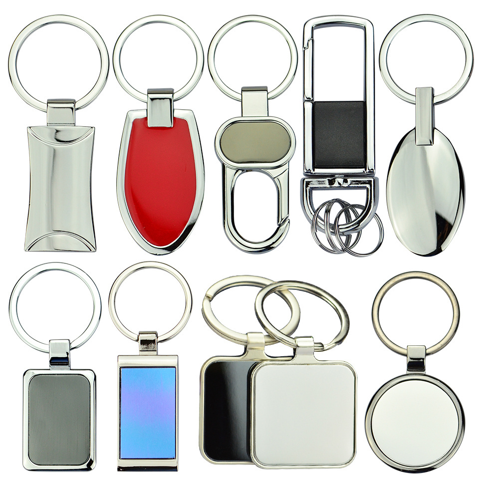 Artigifts Car Keyrings Factory Supplier Metal Key Chain Holder Maker Custom Engraved Key Ring Blank Stainless Steel Keychain