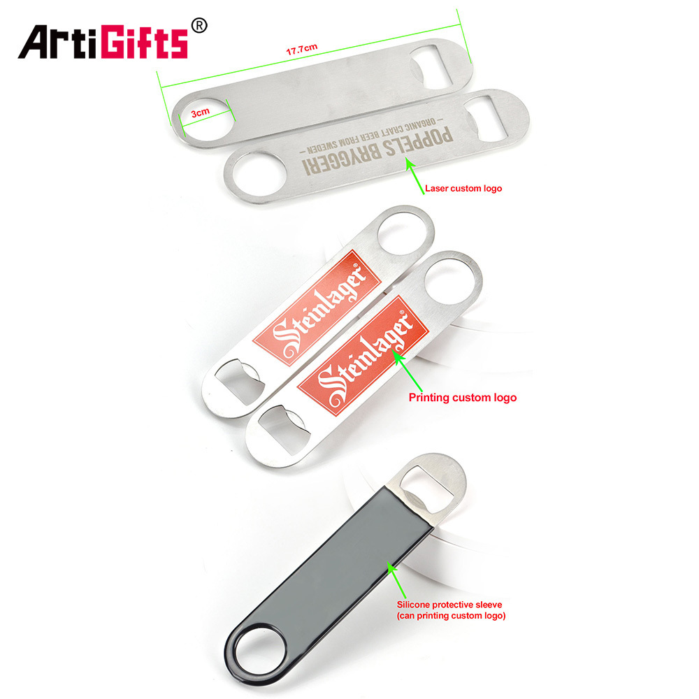 China Oem Manufacturer Design Your Own Logo Sublimation Blank Wine Metal Bottle Opener Set Custom Beer Stainless Steel Openers