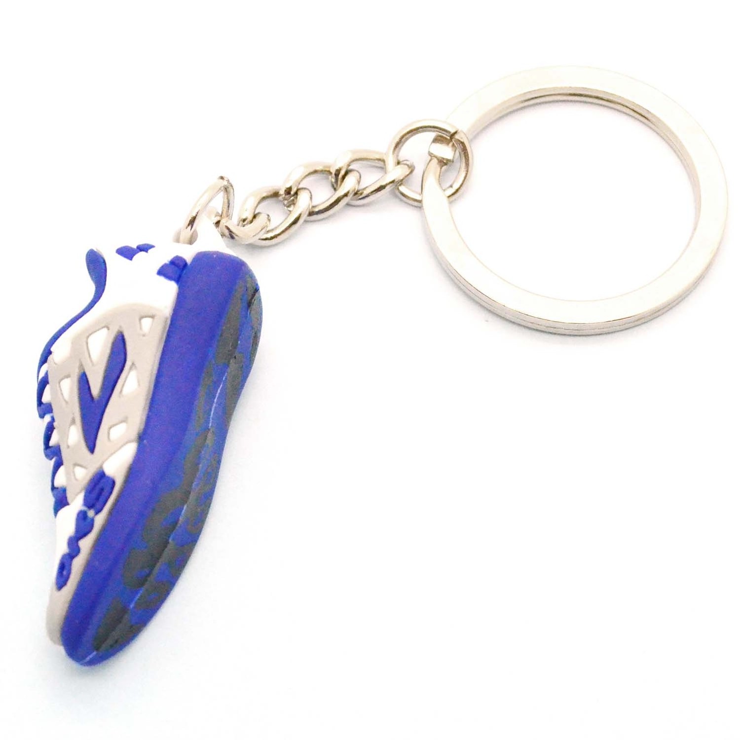 Wholesale Promotional Gifts Bulk Key Ring Rubber 2D 3D Mini Basketball Shoe Key Chain Custom PVC Sneaker Keychain