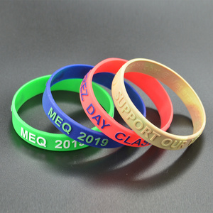 Oem No Minimum Personalised Engraved Rubber Wrist Band Silicon Wristband with logo Custom Promotional Sports Silicone Bracelet