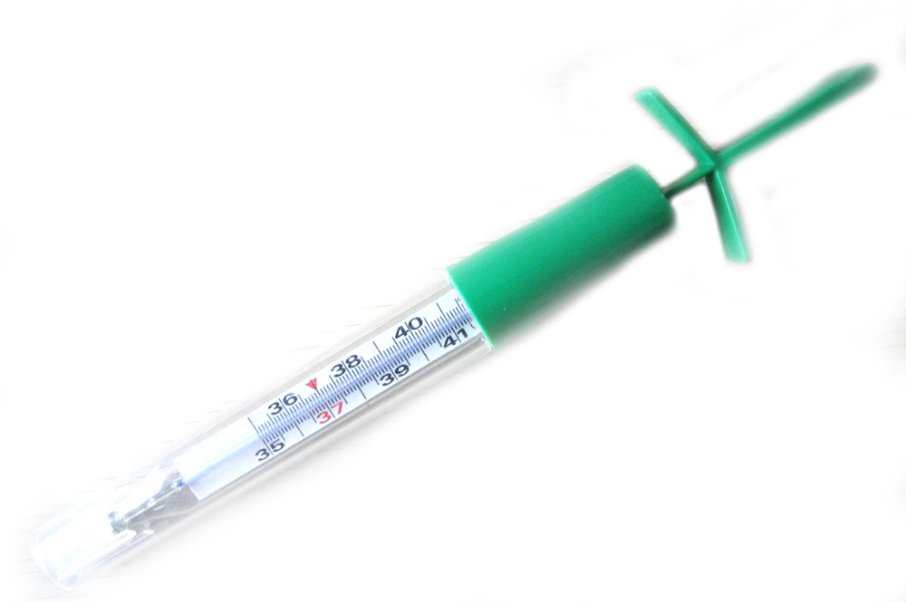 Mercury-free Thermometer CR.W00 / Gallium Thermometer / Medical Mercury Free Glass Thermometer