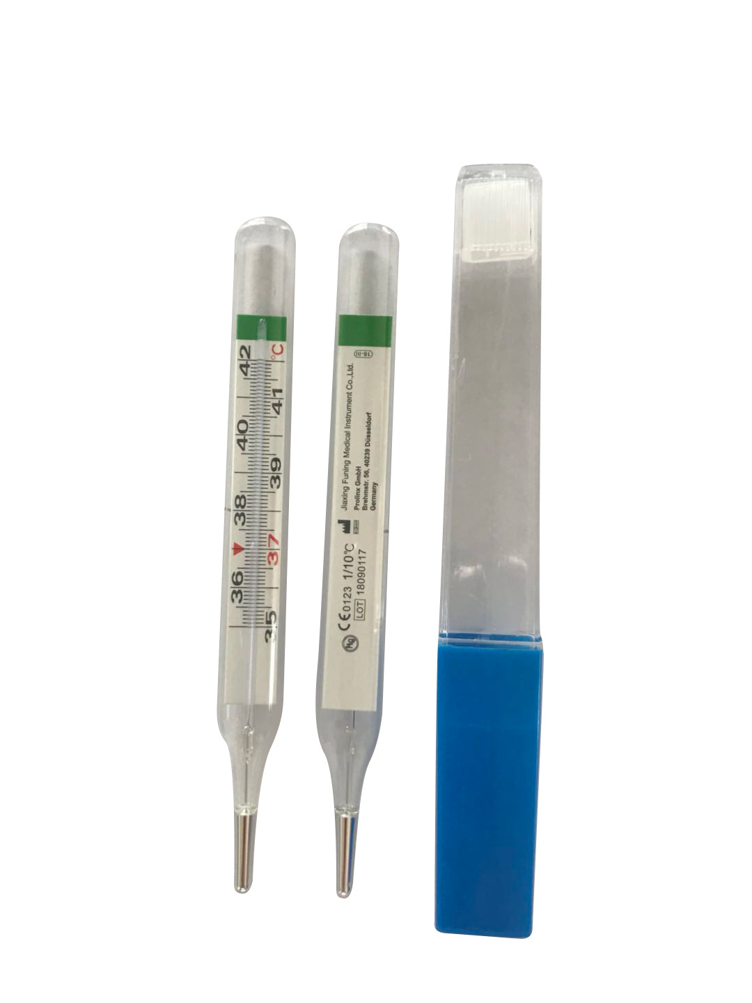 Mercury-free Thermometer CR.W00 / Gallium Thermometer / Medical Mercury Free Glass Thermometer