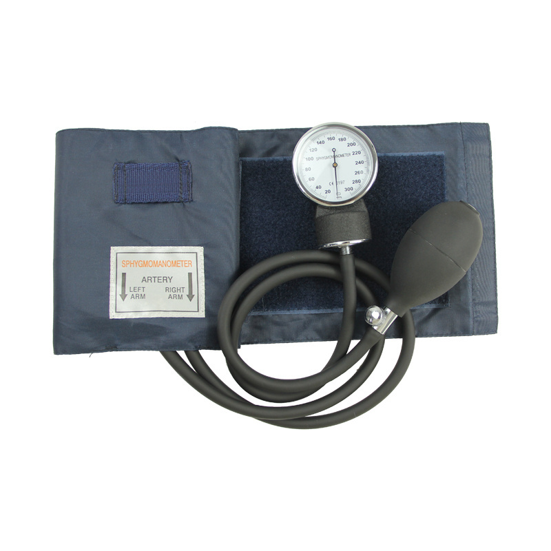 Medical Manual Tensiometro Manual Blood Pressure Monitor Sets Aneroid Arm Sphygmomanometer With Stethoscope