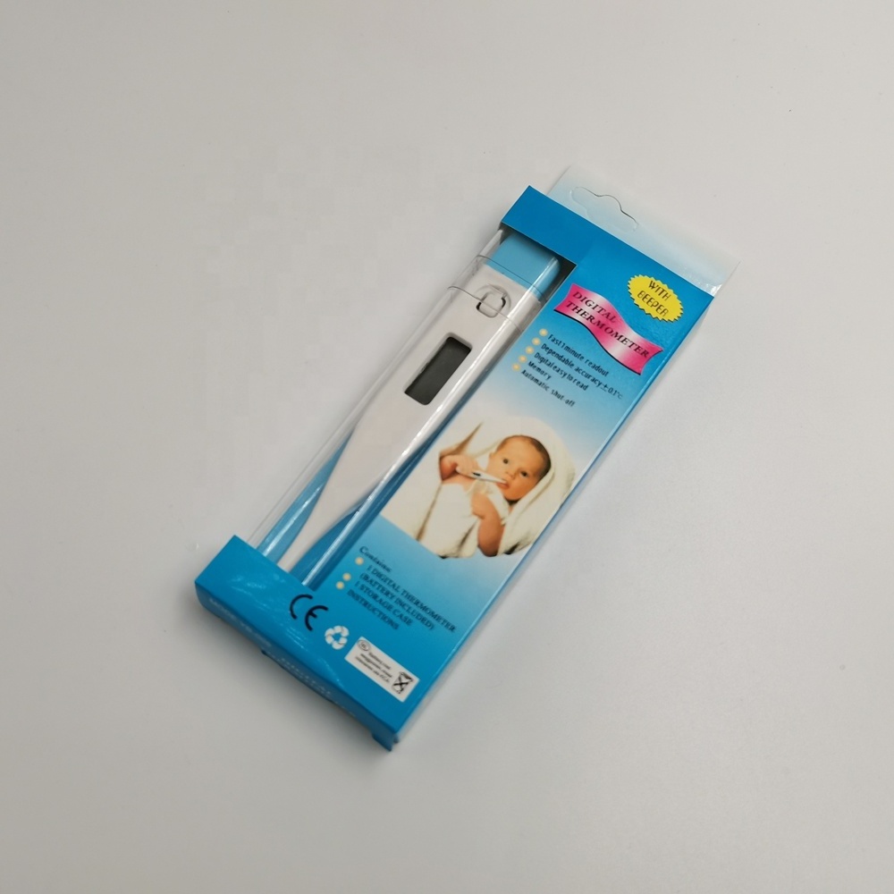 Basic digital thermometer with wholesale price medical beeper function medical baby digital electrical thermometer