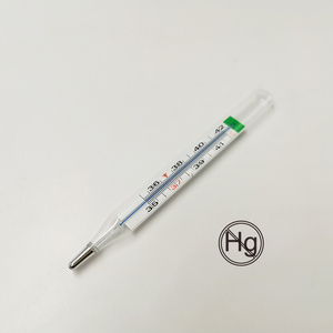 Hot sale customized clinical gallium thermometer glass oral mercury-free armpit thermometer