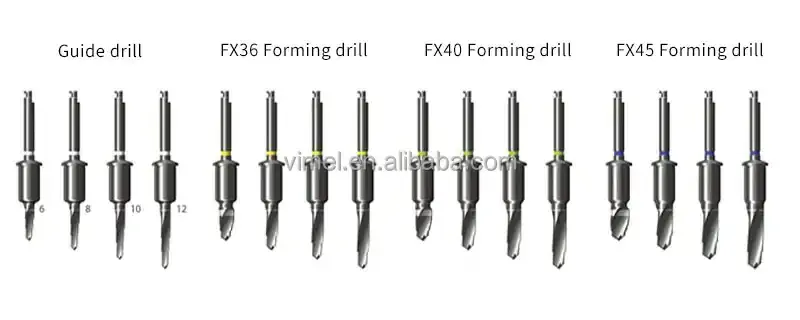 OEM CE Certificated Original Dental Simple Standard Planting Guide Kit  dentium implant drill Dentium Guide Kit