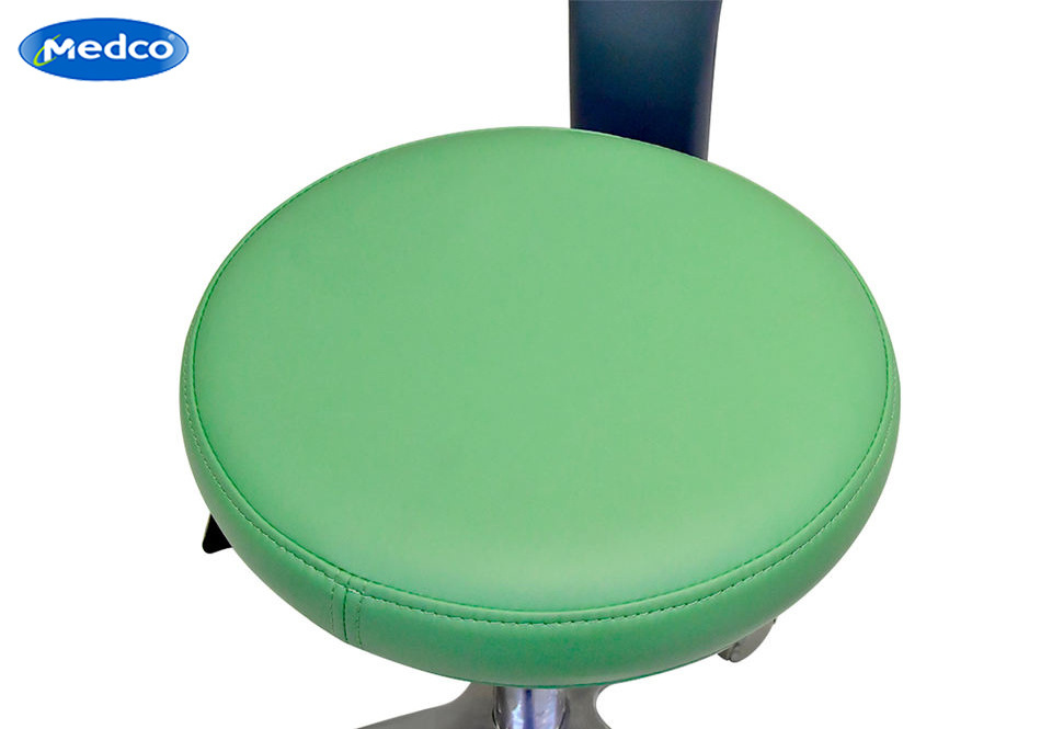 Dental Unit Chair With Armrests And Backrest Rotatable Lifting Saddle Stool Dental Chair Spare Parts Dental Chair