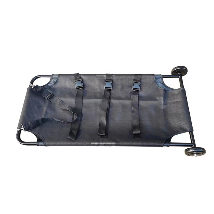 Hot Selling Veterinary Clinic First-aid Devices Pet Transfer Stretcher with Wheels