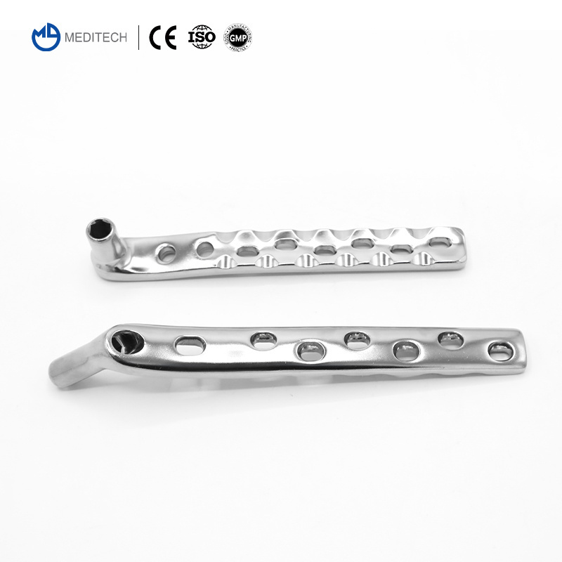 MEDITECH Orthopedic Plate DHS/DCS Plate Titanium Orthopedic Impant Bone Implant Orthopedic Instrument Trauma Plates