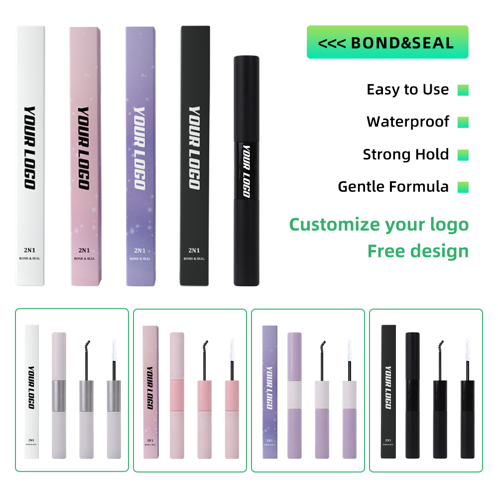 Strong Hold Long Lasting DIY Cluster Lash Bond and Seal Remover Water Proof Eyelash Glue Adhesive