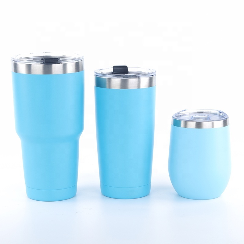 6OZ-18OZ Double Wall Vacuum Insulated Stainless Steel Wine Tumbler For Promotion