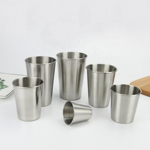 Single Wall Stainless Steel Beer Coffee Cup