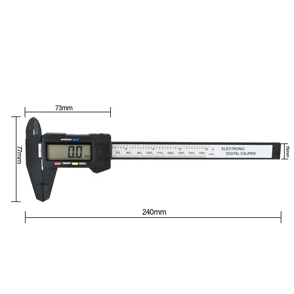 Electronic Digital Vernier Caliper 0-150mm , 0- 200mm , 0-300mm Digital Caliper