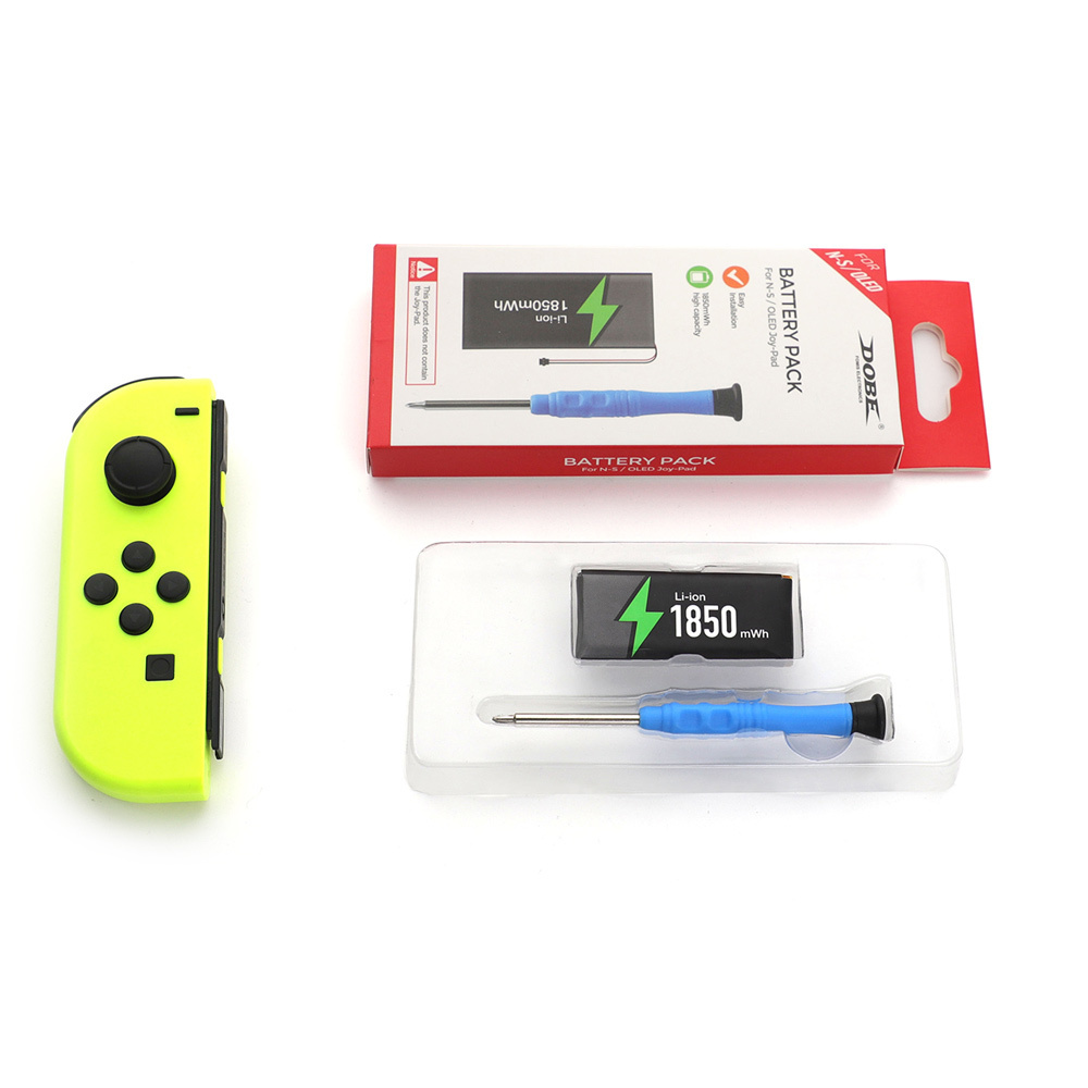 TNS-2158 1850mAh Rechargeable Battery Pack For Nintendo Switch OLED Screwdriver Repair Tool Battery Kit Video Game Accessories