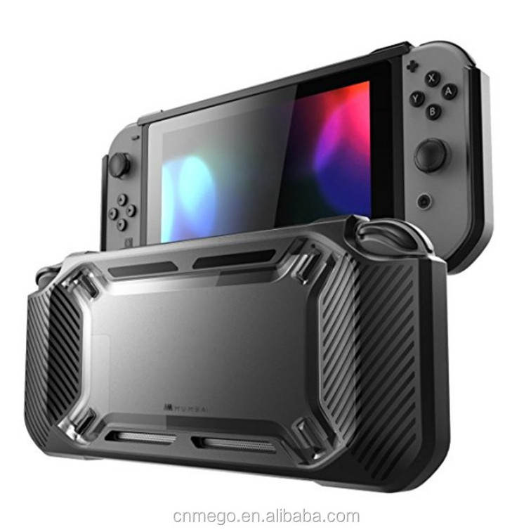 Protective Rubberized Hard Case Cover for Nintendo Switch Console